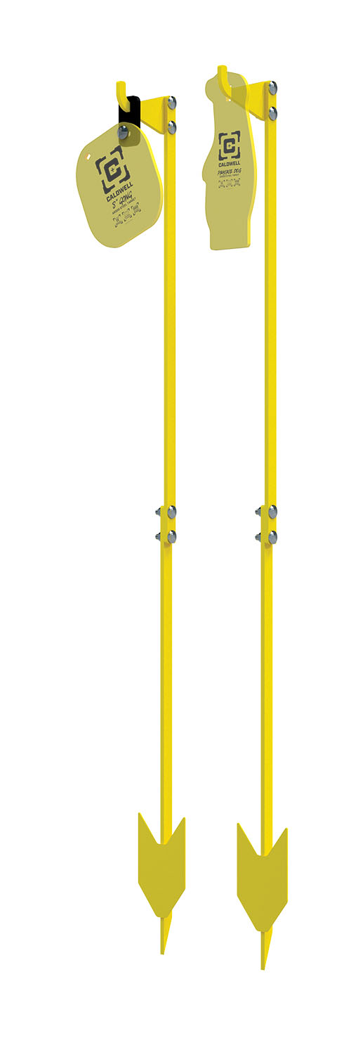 Il Caldwell AR500 Target Post è un supporto robusto e durevole, facile da trasportare e montare, compatibile con vari target e ideale per ogni terreno.